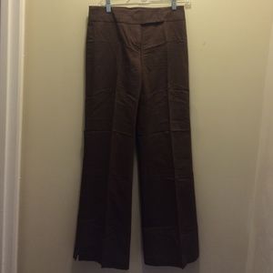 Kenneth cole dark brown, wide leg slacks