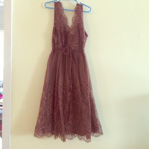 Bcbg Maxazria brown party dress