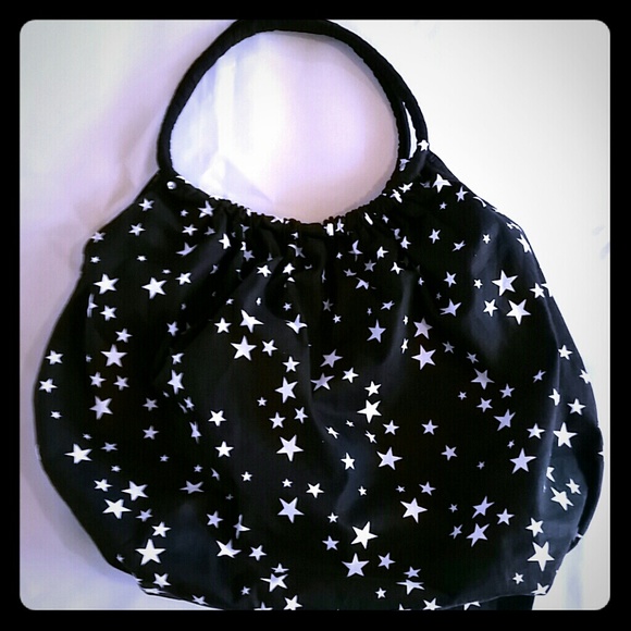 Black and white stars handbag.  Gorgeous