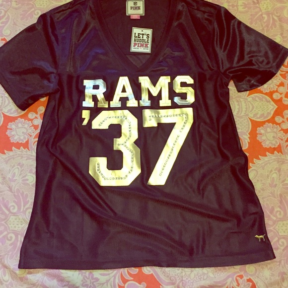pink rams jersey