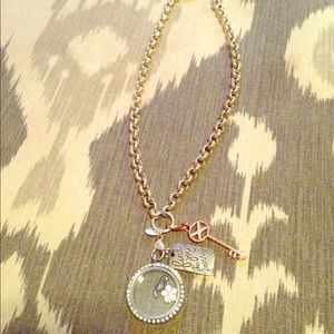Origami owl necklace