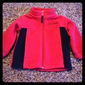Toddler Columbia zip up fleece