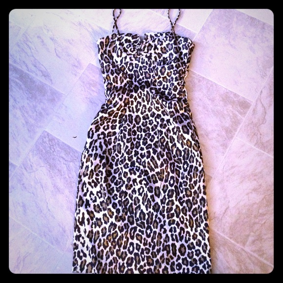 Cache leopard dress