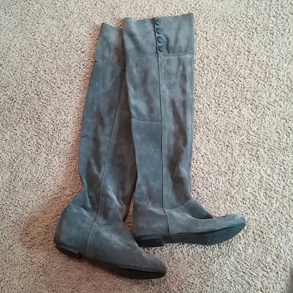 Chinese laundry over the knee suede boot