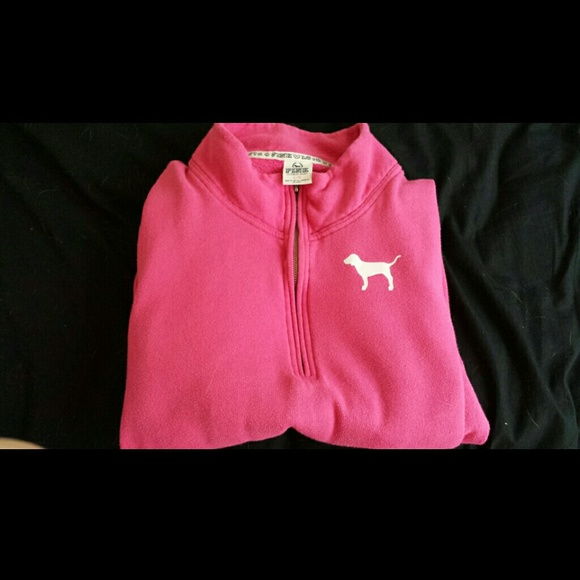 Victoria secrets PINK half zip up sweater
