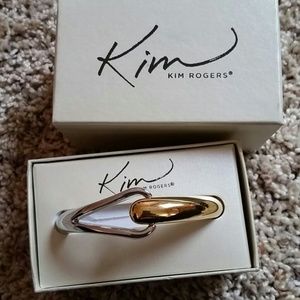 Silver/gold bracelet