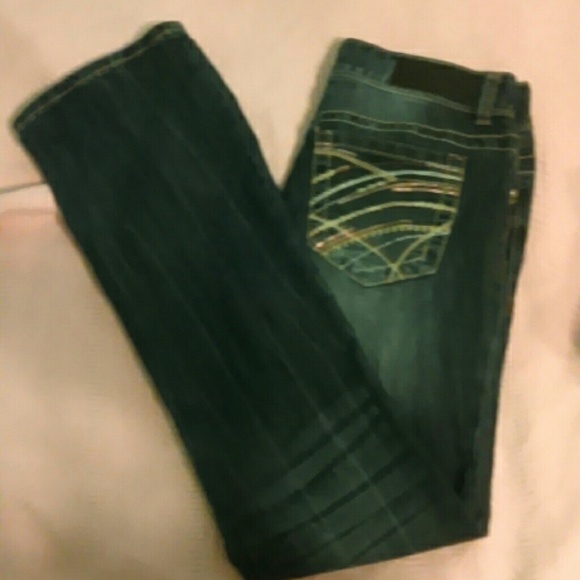 Dark wash jeans