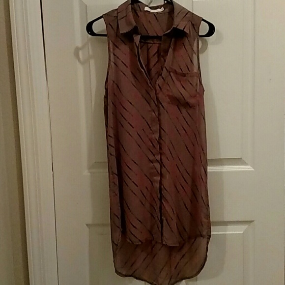 Lush sheer top