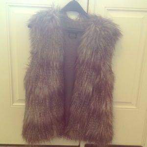 Moda International Faux Fur Vest