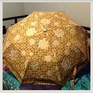☔ Coach Flower Umbrella 100% Authentic🌂