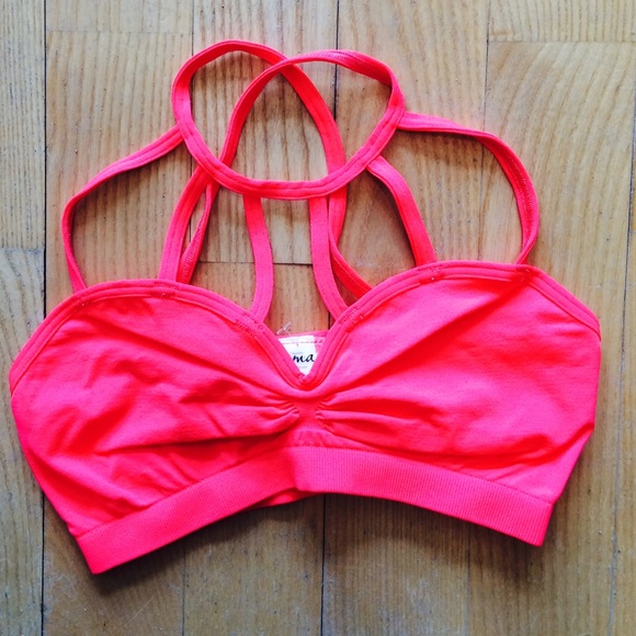 Coral pink bandeau from Lf NWT