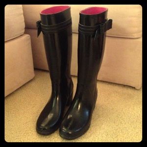 Kate Spade Randi Too Rain Boots Black