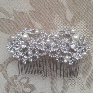 Vintage Wedding Hair Clip Brooch