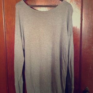 Oversize grey sweater