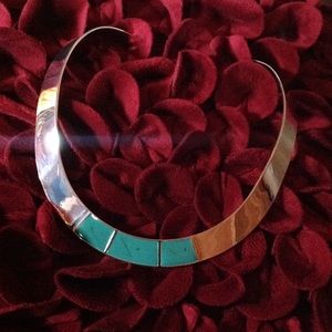Turquoise and Silver Necklace