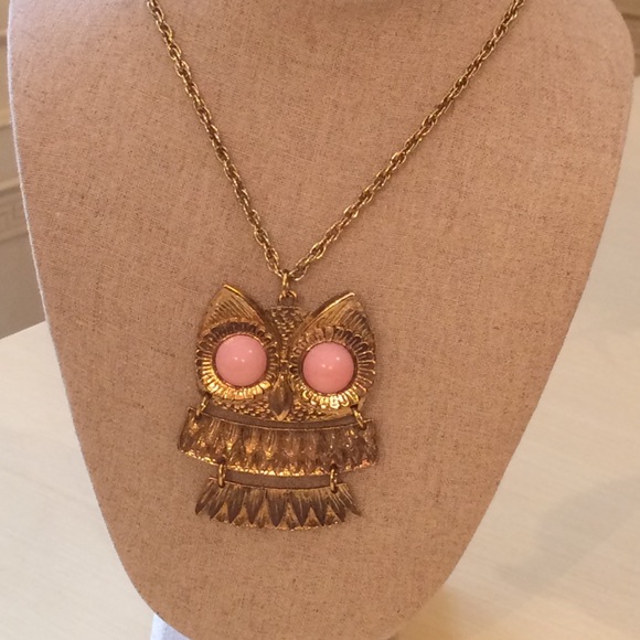 Vintage Owl Necklace