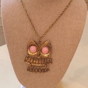 Vintage Owl Necklace