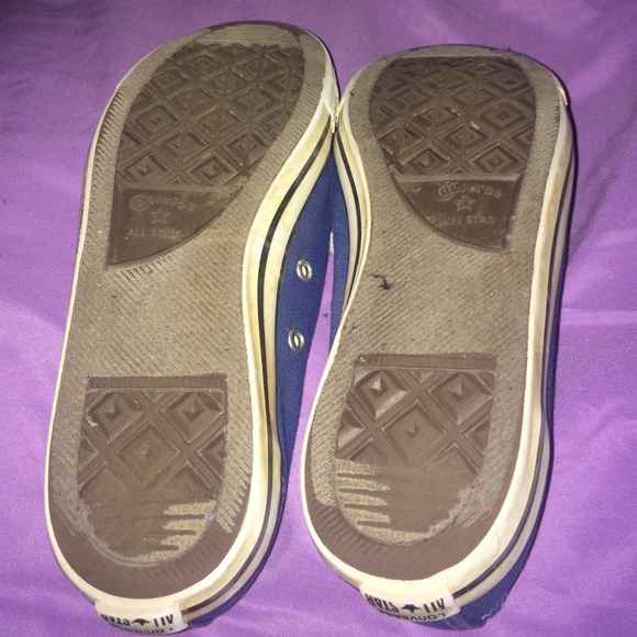Blue converse All Star - Picture 3 of 4