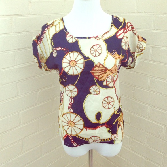 ❤️bundled❤️Classic print shirt in polyester
