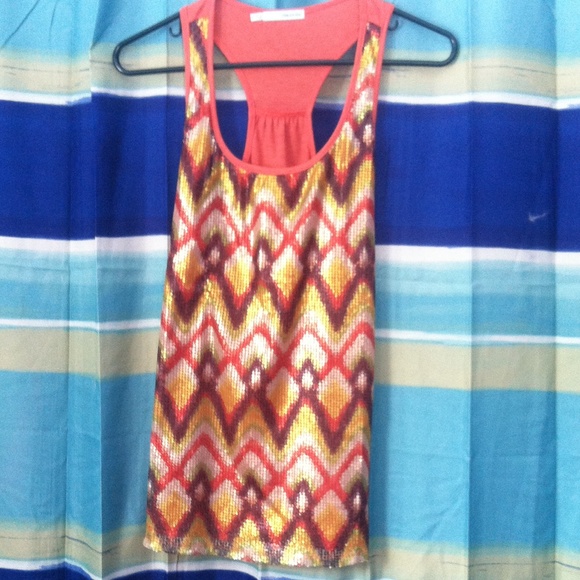 Sequin Tank - Picture 1 of 2