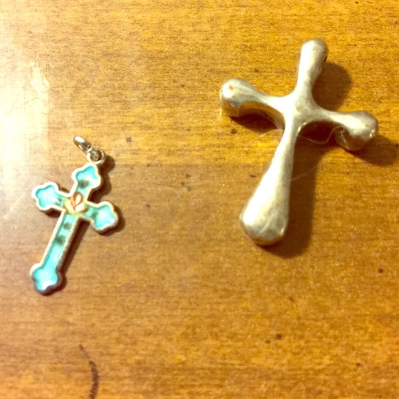 Cross pendants . Both for 20 or 12 a piece