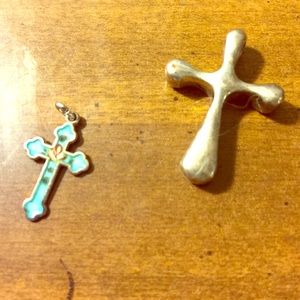 Cross pendants . Both for 20 or 12 a piece