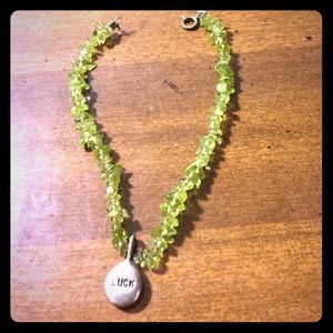 LUCK charm bracelet