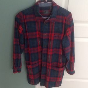 Plaid Jacket-Type Top - a REDUCED