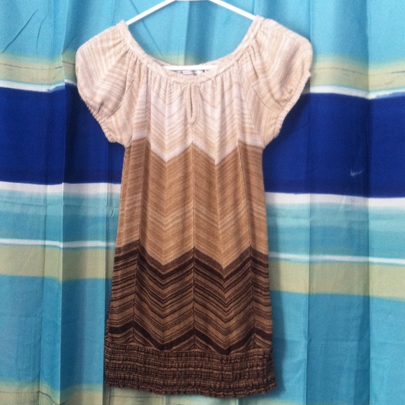 Brown Chevron Shirt