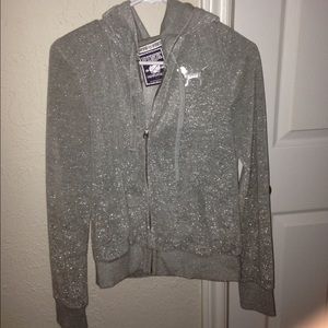 Victoria's Secret sparkly hoodie