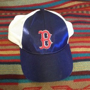 MLB Official Satin Boston Hat
