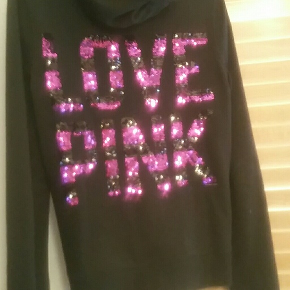 Bundled Love Pink! VS BLING sweatshirt - Picture 4 of 4