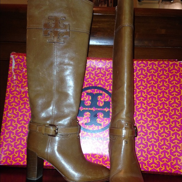 SOLD TORY  Burch Riding boots - Picture 2 of 4