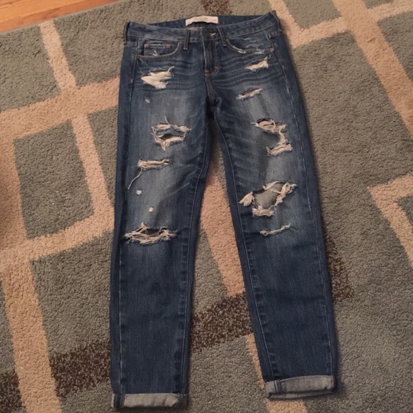 Abercrombie boyfriend jeans