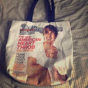 Zac Efron Tote Bag!