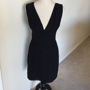 BCBGeneration deep v little black dress