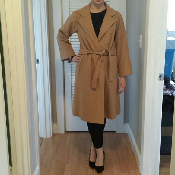 Beautiful camel hair jacket.