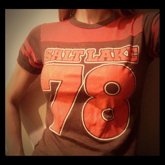 Ringer style Urban Renewal small t-shirt