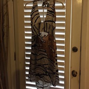Silk cocktail dress