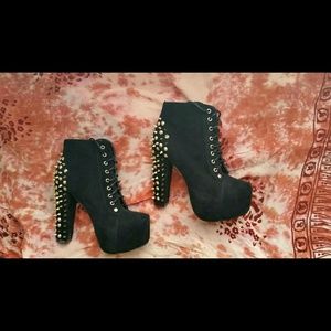 Studded Heels
