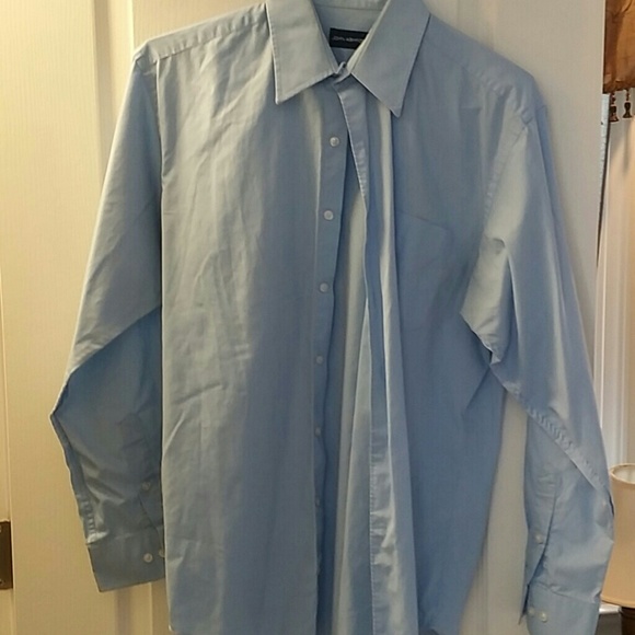 John Ashford blue dress shirt