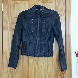 Vegan Leather Jacket