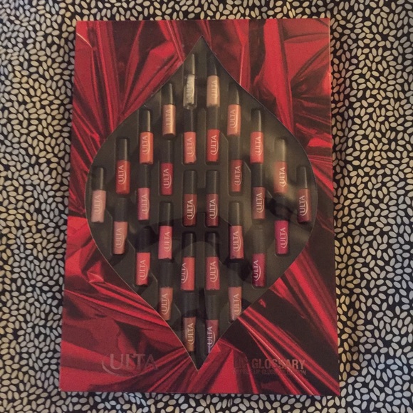 Brand new never opened Ulta Lip Glossary