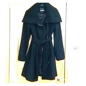 Shawl Collar Long Wool Coat