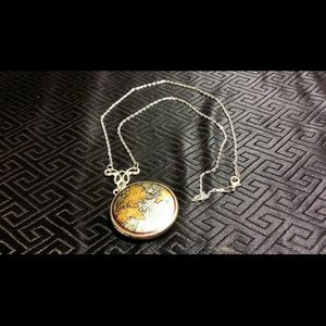 Sterling Silver World Locket