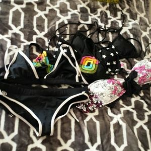 Swim bundle 5 tops/1 bottom