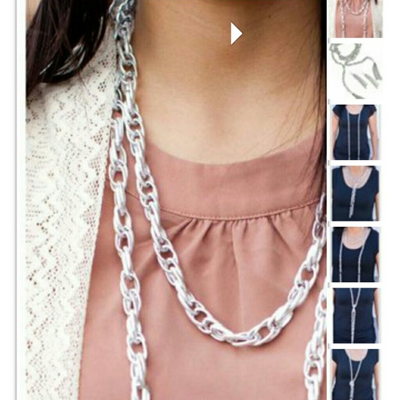 Paparazzi SCARFed for Attention necklace/earrings