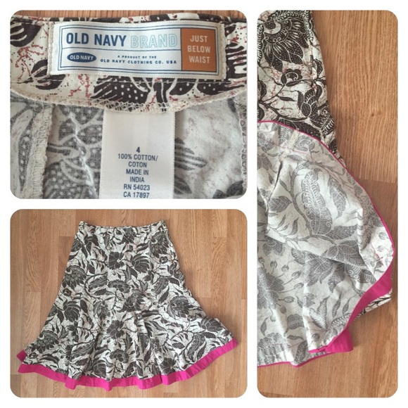 🚫Sold🚫🌟Host Pick🌟Old Navy fit&flair skirt sz 4 - Picture 2 of 3
