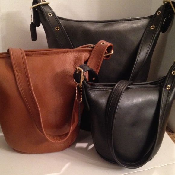 Authentic Coach Duffles- Size Comparison