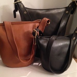 Authentic Coach Duffles- Size Comparison